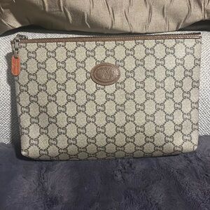 Authentic Vintage rare Gucci Plus travel cosmetic bag